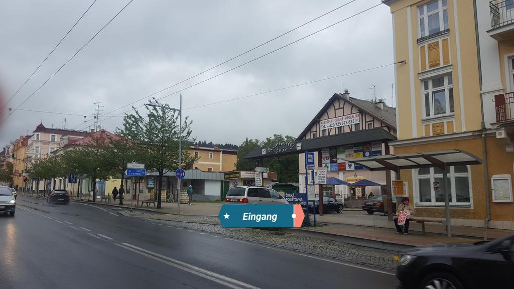 Pension Kamenny Dvur Mariánské Lázně Exteriör bild